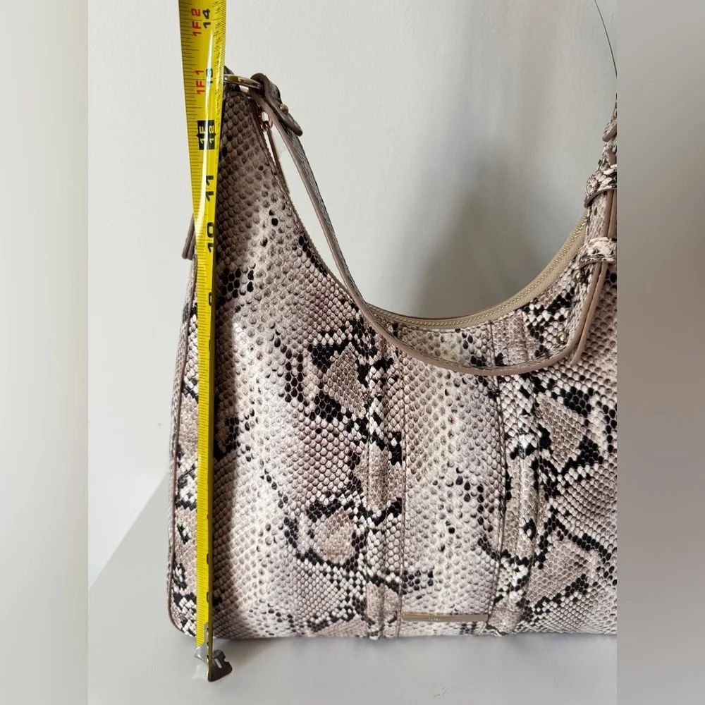 Brahmin Tabitha Beige Sandcastle Leather Shoulder NWT - Picture 12 of 15